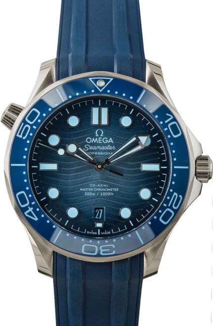 Pre-Owned Omega Seamaster Diver 300M Blue Dial