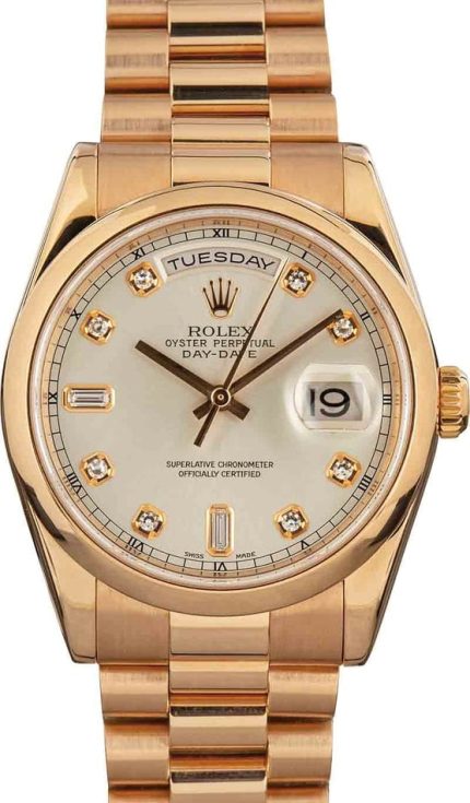 Rolex Day-Date 118205 Diamond Dial