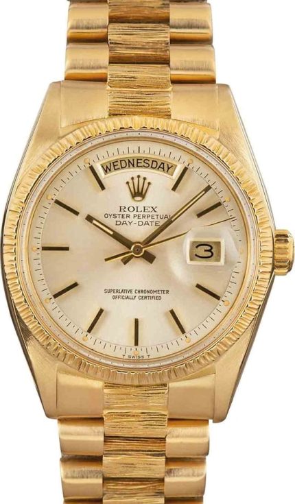 Rolex Day-Date President 1807 Barked Finish