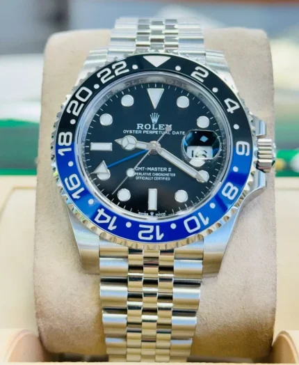 Rolex GMT-MASTER II 126710BLNR Batgirl 40mm SS Black /Blue Ceramic Bezel