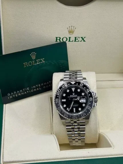 ROLEX GMT MASTER II WATCH 'BRUCE WAYNE' 126710 GRNR JUBILEE BRACELET 40MM