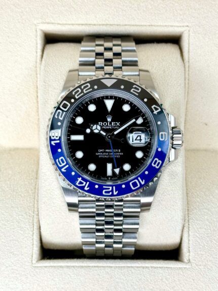 2019 Rolex GMT-Master II “Batgirl” 40mm 126710BLNR Jubilee Black Dial